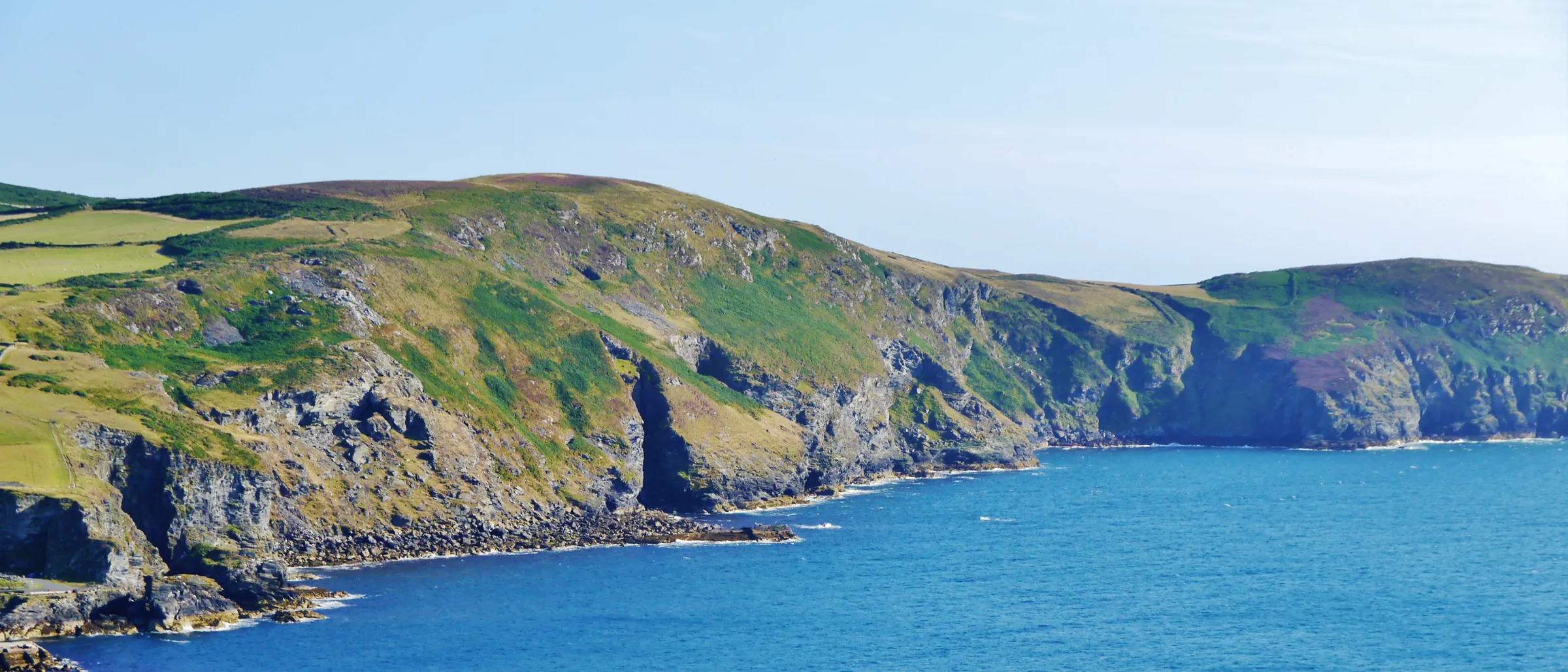 The south-west coast from Bradda Head